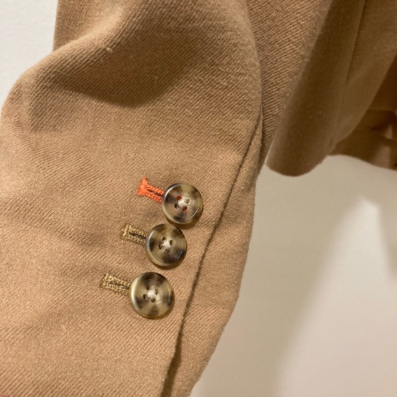 Camel blazer, size 10 - Picture 8 of 9